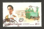 Stamps Thailand -  50 anivº de chula med.