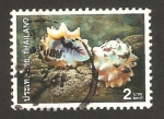 Stamps Asia - Thailand -  caracolas marinas