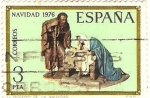 Stamps Spain -  navidad 1976
