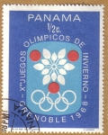 Sellos del Mundo : America : Panam� : JJOO de Grenoble 1968