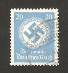 Stamps Germany -  esvástica