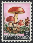 Stamps San Marino -  SETAS:22.201  Amanita caesarea
