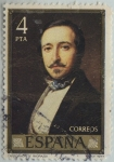 Stamps Spain -  Federico Madrazo-Ramon de campoamor-1977