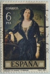 Stamps Spain -  Federico Madrazo-marquesa de Montelo-1977