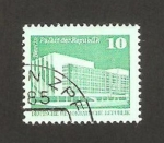 Stamps Germany -  Palacio de la República en Berlin