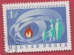 Stamps : Europe : Hungary :  Vº Congreso educativo