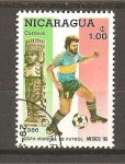 Stamps Nicaragua -  Mexico - 86