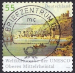 Stamps : Europe : Germany :  El valle alto del Rhin. Declarad