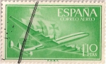 Stamps : Europe : Spain :  Edifil 1173, Superconstellation y nao