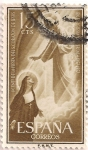 Stamps : Europe : Spain :  Edifil 1206, Santa Margarita de Alacoque