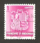 Stamps Andorra -  escudo de la villa