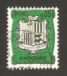 Stamps Andorra -  escudo de la villa