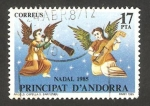 Stamps Andorra -  navidad 1985