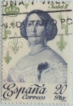 Stamps : Europe : Spain :  Reyes de España-Casa de Borbon-Isabel II-1978