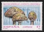 Sellos de Europa - Espa�a -  SETAS-HONGOS: 1.232.002,00-Lepiota procera