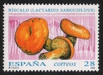 Stamps Spain -  SETAS-HONGOS: 1.232.004,00-Lactarius sanguifluus