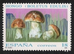 Stamps Spain -  SETAS-HONGOS: 1.232.012,00-Boletus edulis