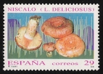 Sellos de Europa - Espa�a -  SETAS-HONGOS: 1.232.014,00-Lactarius deliciosus