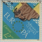 Stamps Spain -  Adhesion de España al consejo de Europa-1978