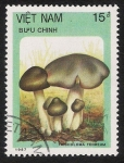 Stamps Vietnam -  SETAS:261.012  Tricholoma terreum