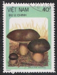 Stamps Vietnam -  SETAS:261.016   Boletus aereus