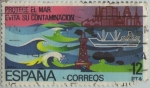 Stamps Spain -  Protección a la naturaleza-protección de los mares-1978