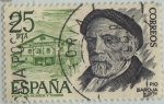 Stamps Spain -  personajes españoles-pio Baroja-1978