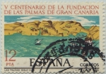 Sellos de Europa - Espaa -  V Centenario de la fundacion de las Palmas de gran Canarias-Las Palmas siglo XVI-1978