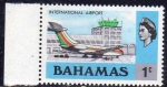 Stamps Bahamas -  BAHAMAS 1971 Sello Nuevo Avión Aeropuerto Internacional