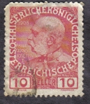 Stamps Austria -  Franciscvs Josephvs I
