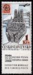 Stamps : Europe : Czechoslovakia :  FRANCIA: París, orillas del Sena