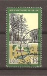 Stamps Germany -  vistas de parques.