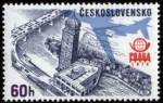 Stamps : Europe : Czech_Republic :  CHEQUIA: Centro histórico de Praga