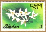 Sellos del Mundo : Asia : Bhut�n : Flores