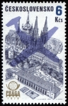 Stamps Czech Republic -  CHEQUIA: Centro histórico de Praga