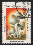 Stamps Afghanistan -  SETAS-HONGOS: 1.100.005,01-Cóprinus atramentárius -Dm.985.34-Y&T1280-Mch.1415-Sc.1169