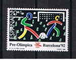 Stamps Spain -  Edifil  3026  Barcelona¨92.  III Serie Pre-Olímpica.  