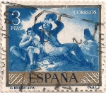 Stamps Spain -  1219, El bebedor