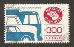 Stamps : America : Mexico :  México exporta vehículos automotores