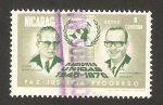 Stamps Nicaragua -  naciones unidas