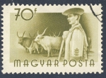 Stamps Hungary -  ganadero