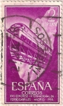 Stamps Spain -  1236, Locomotora diesel en despeñaperros
