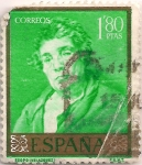 Stamps Spain -  1245, Esopo