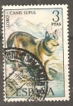 Stamps Spain -  lobo
