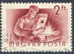 Stamps : Europe : Hungary :  soldador