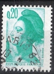 Stamps France -  Alegoría de la república.