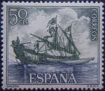 Stamps : Europe : Spain :  Homenaje a la Marina española