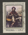 Stamps Poland -  aleksander gierymski, pintor