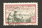 Stamps Morocco -  moras en las azoteas