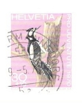 Stamps Switzerland -  Pájaro